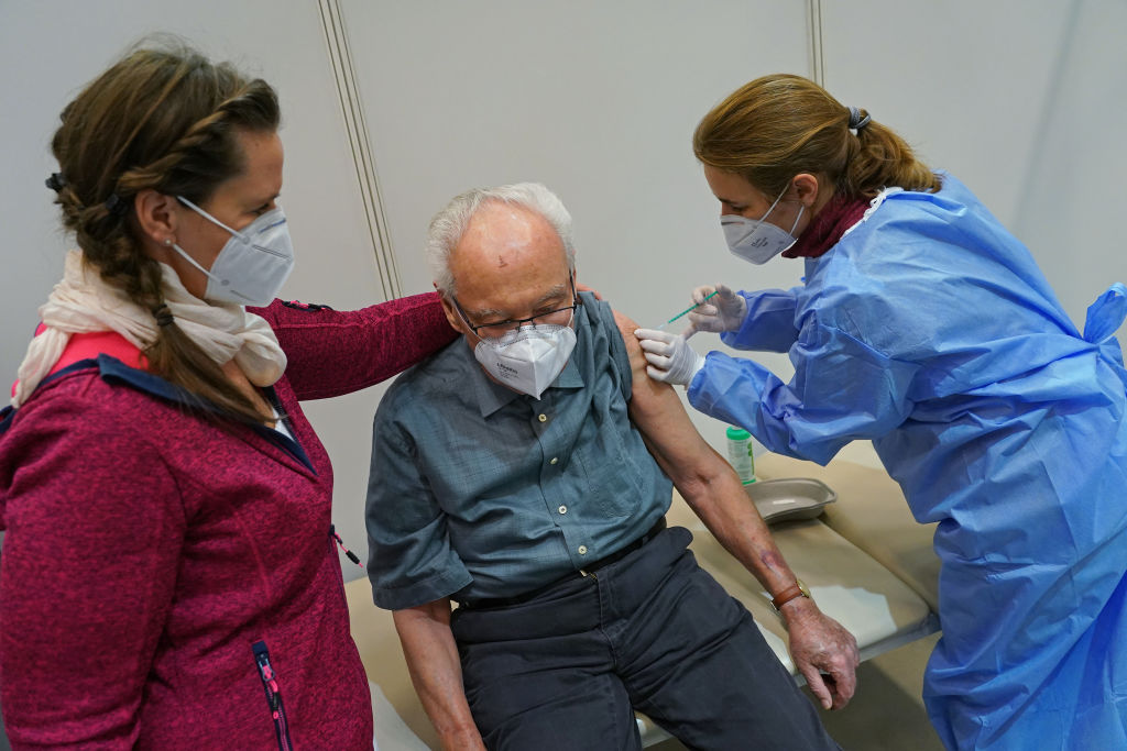 Vaccine Centers Begin Covid Inoculations In Some States