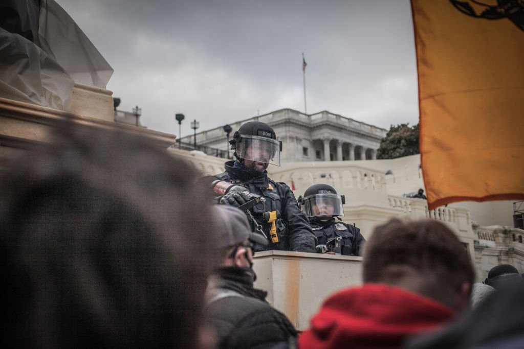 Trump Supporters Hold "Stop The Steal" Rally In DC Amid Ratification Of Presidential Election