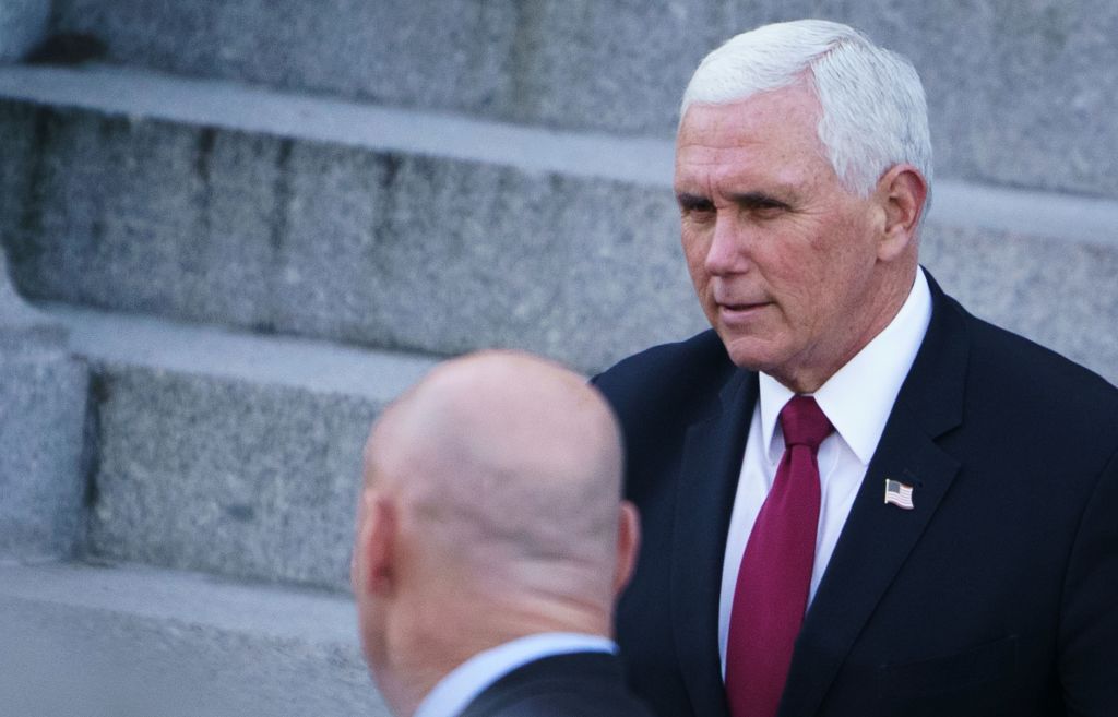 US-POLITICS-INAUGURATION-PENCE