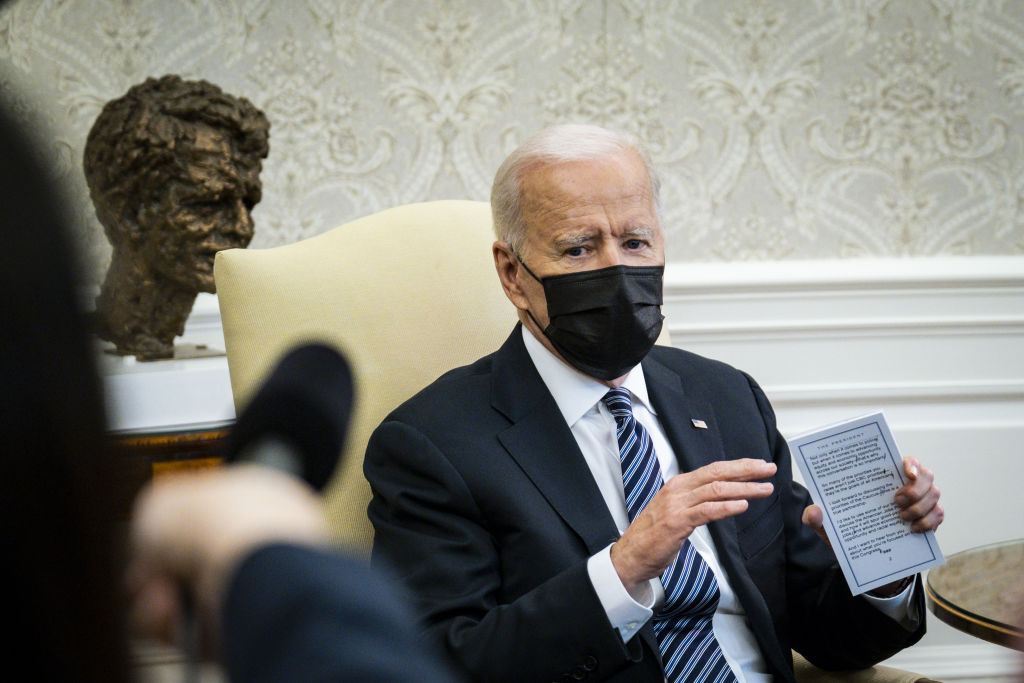 President Biden Meets With Members Of The Congressional Black Caucus