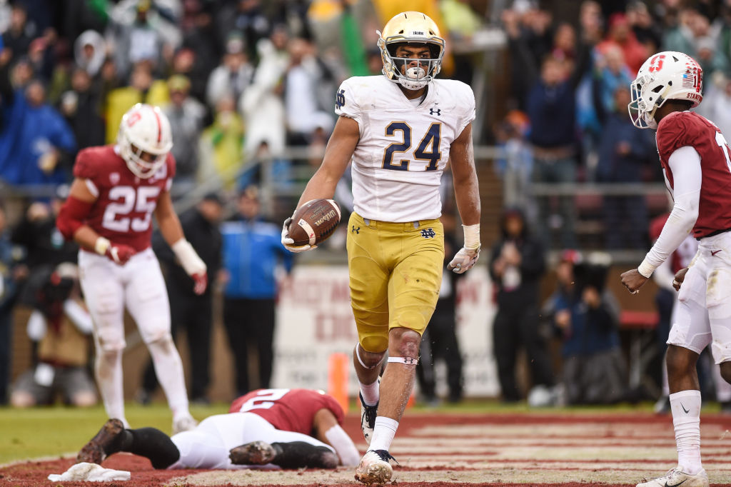 COLLEGE FOOTBALL: NOV 30 Notre Dame at Stanford
