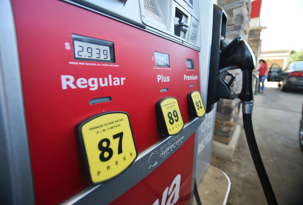 Gas Prices for travel season story. Photo by Susan L. Angstadt 6/29/2018