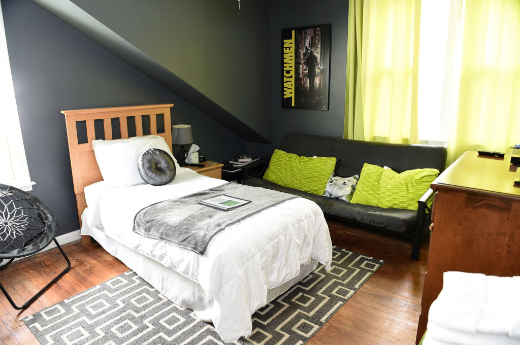 Like Airbnb, people are renting out spare bedrooms. This one owned by Travis and Shannon Strouse of West Lawn. BW_Shannon Strouse Photo by Harold Hoch 8/11/16