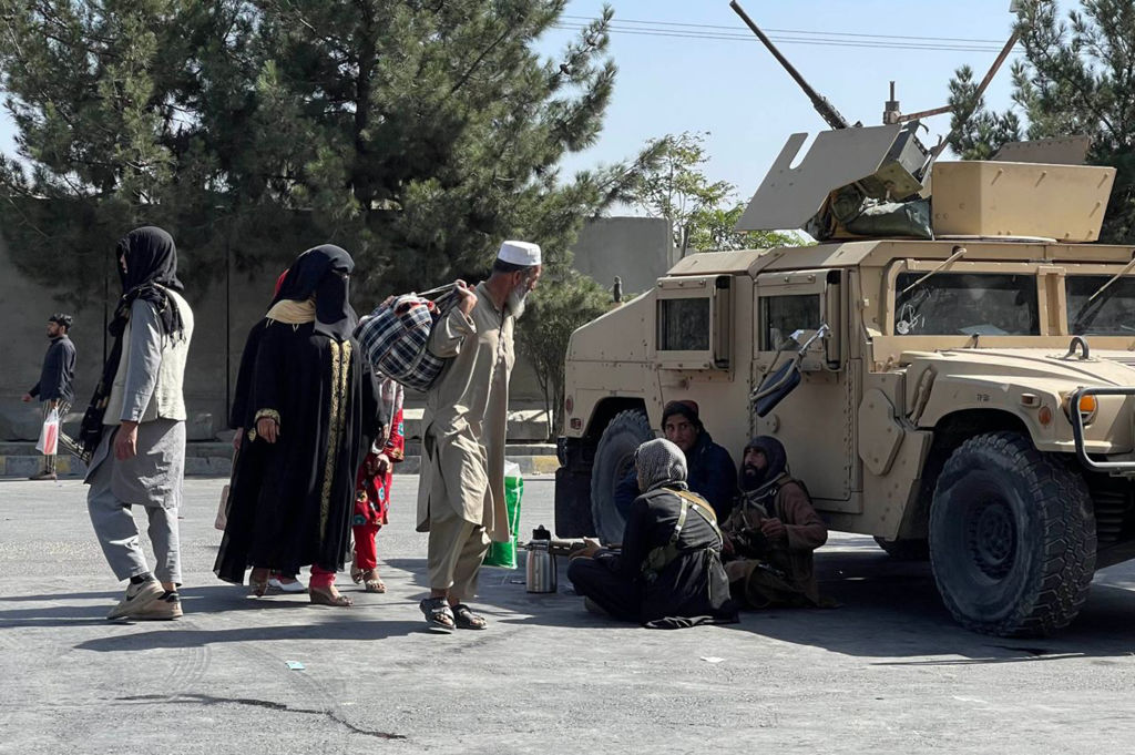 Aftermath of the 2 explosions in Kabul