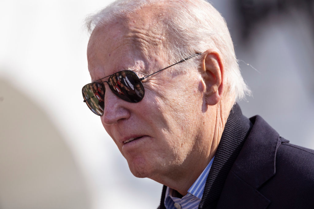 President Biden departs on the South Lawn of the White House For Colorado